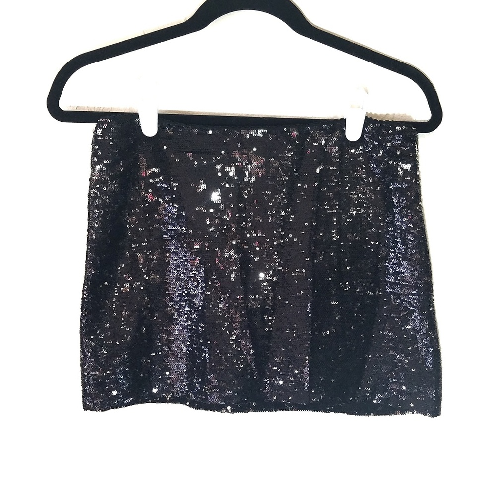 F21 Sequin Mini Skirt